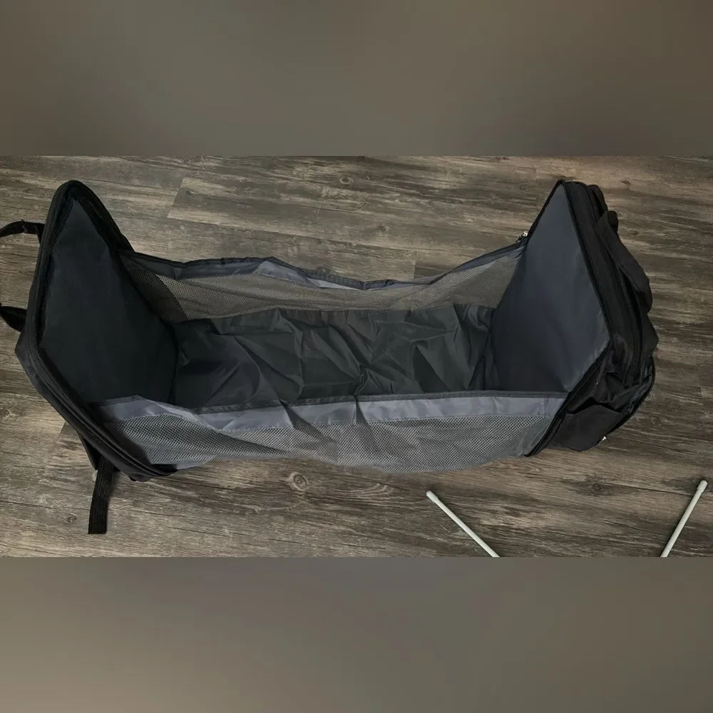 NWOT Black Diaper Bag